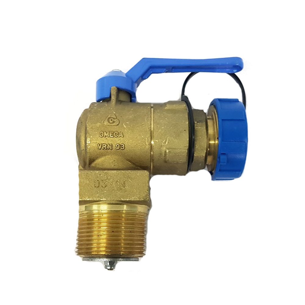 FILLER VALVE 11/4" 90 DEGREES ANGLE W/ SHUT OFF VALVE Product